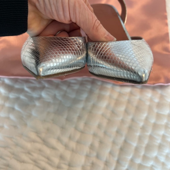 Amina Muaddi Holi Sling Size 37 - Picture 6 of 11